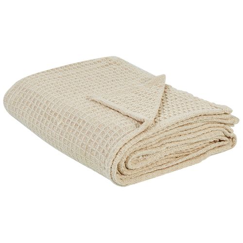 Couvre-Lits Chagyl Coton 150 X 200 Cm Beige