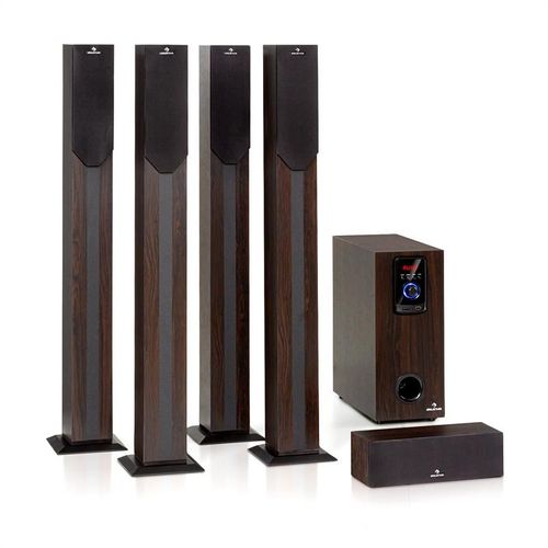 auna Areal Elegance Système surround 5.1 canaux 190W RMS BT USB SD AUX