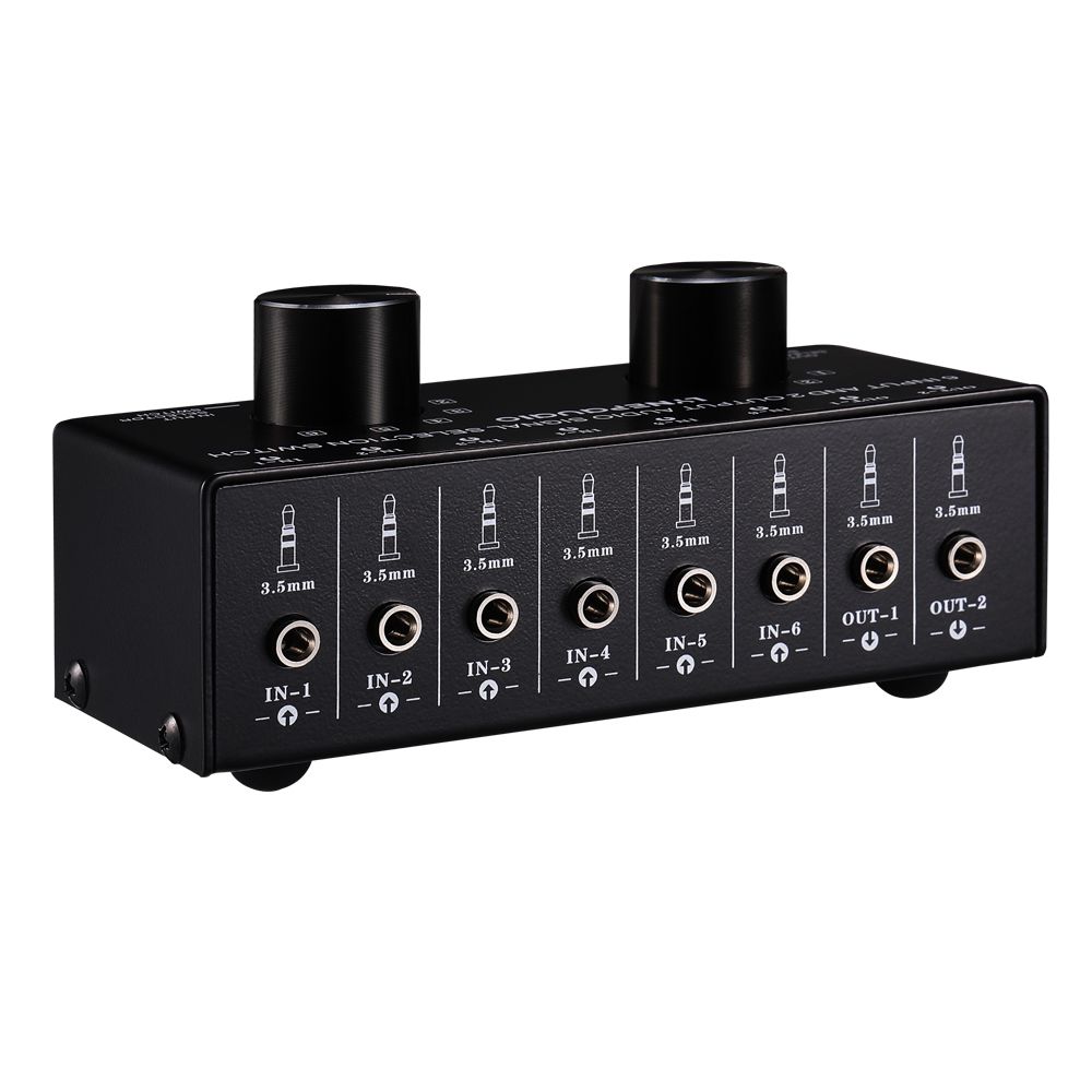 SLecteur 6 en 2 Sorties ou 2 en 6 Couteurs Commutateur Hau... - 4