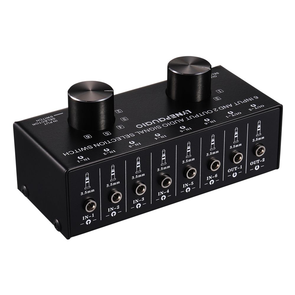 SLecteur 6 en 2 Sorties ou 2 en 6 Couteurs Commutateur Hau... - 5