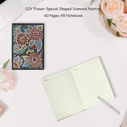 Bricolage Noël Diamant Peinture Carnet Journal Intime Livre 60 Pages A5 Cahier Broderie Diamant Point De Croix Artisanat Cadeau