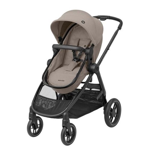 Maxi-Cosi Poussette 2 En 1 Zelia 3 Luxe, Nacelle Intégrée, 4 Roues, Truffle