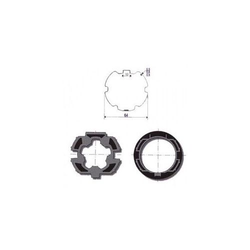 ROUE + COURONNE ZF64 RECENTRE (D50)