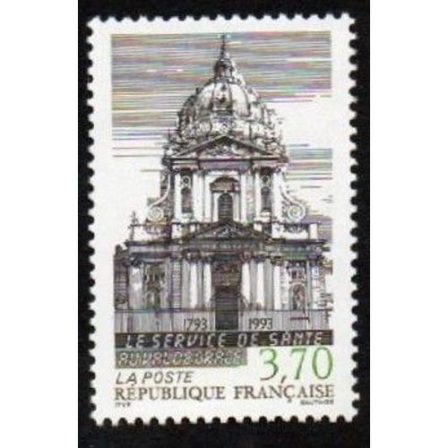 Timbre Bicentenaire Service Santé Val De Grâce 1993