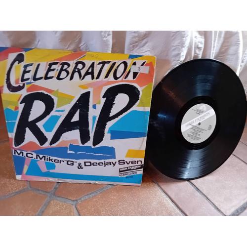 Disque Vinyle Célébration Rap