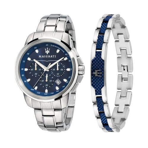 Montre bleu et or homme hot sale