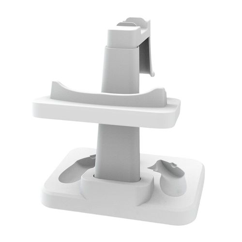 Support D'affichage De Bureau Pour Meta Quest 3 Vr Et Contrôleur, Support D'affichage De Stockage Tout-En-Un Blanc
