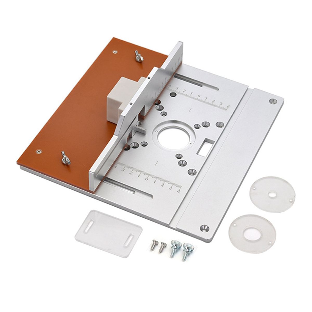 Plaque D'insertion De Table Toupie En Aluminium, Planche  R...