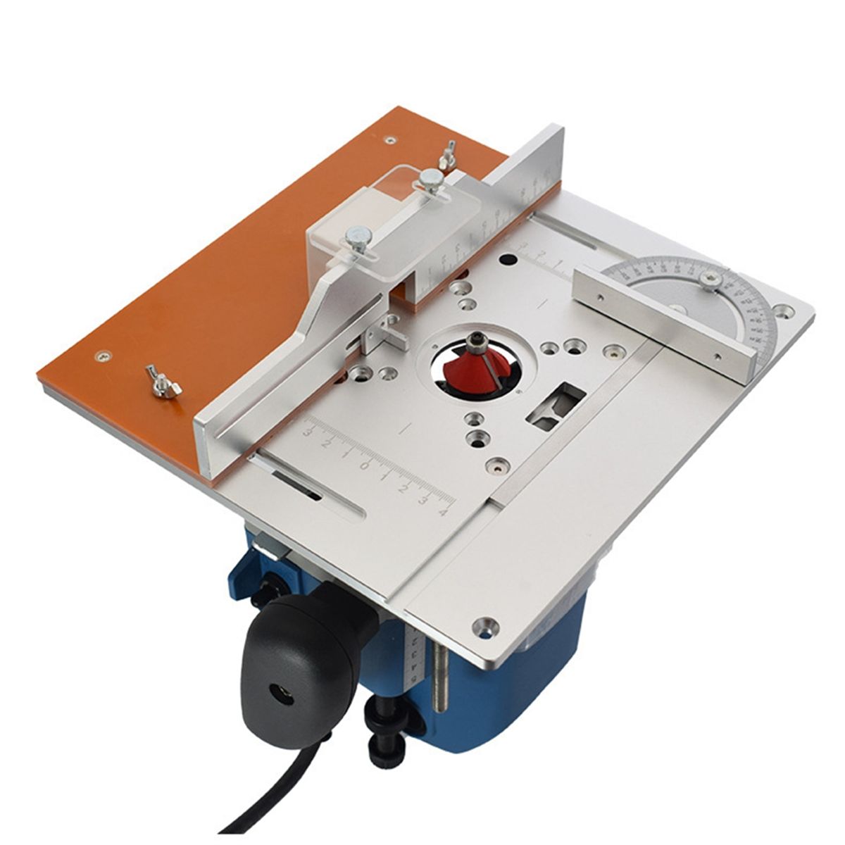 Plaque D'insertion De Table Toupie En Aluminium, Planche  R... - 2