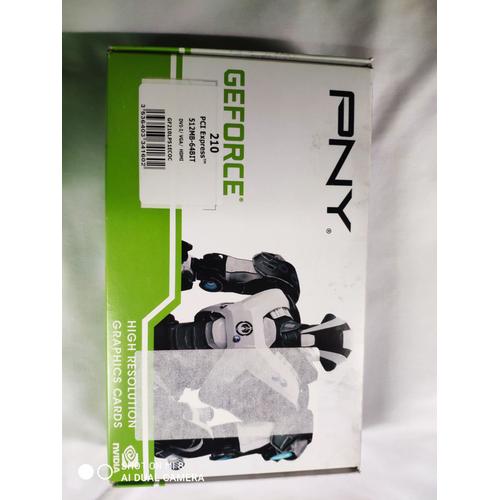 CARTE GRAPHIQUE PNY GEFORCE 210 PCI EXPRESS 512MB-64BIT DVI-I/VGA/HDMI