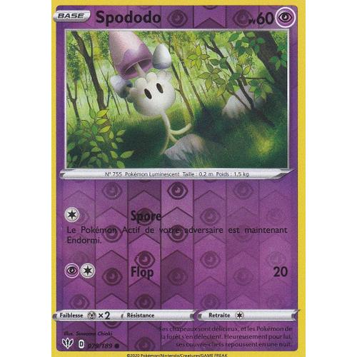 Carte Pokemon - Spododo - 79/189 Reverse - Épée Et Bouclier 3 Ténèbres Embrasées