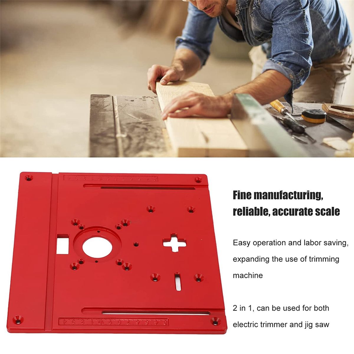 Plaque D'insertion De Table De Routeur, Insertion De Plaque ... - 2