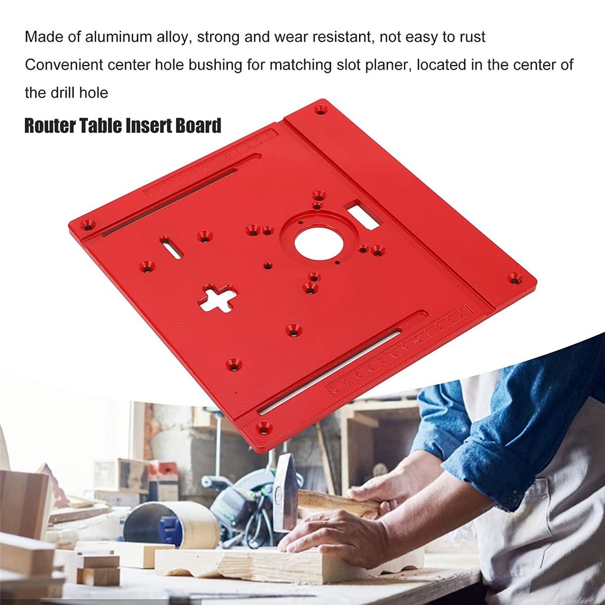 Plaque D'insertion De Table De Routeur, Insertion De Plaque ... - 3