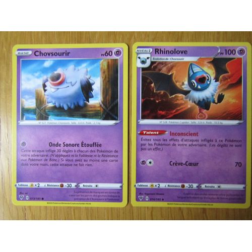 Chovsourir 73/185 + Rhinolove 74/185 - Voltage Eclatant