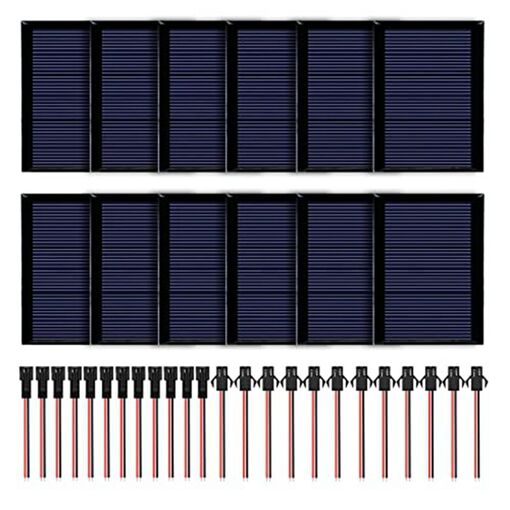 Mini Pack De 12 Panneaux Solaires Panneau Solaire Pour Énergie Sola...