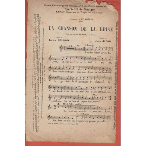 La Chanson De La Brise