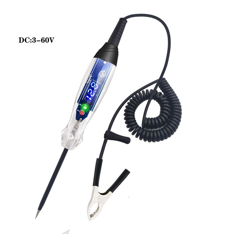 Testeur De Circuit Led Numrique 4-60v Dc Pour Voiture, Test... - 3
