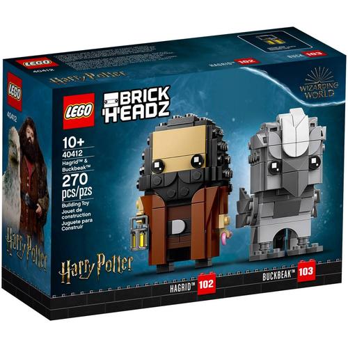 Lego Brickheadz - Hagrid Et Buck (Harry Potter) - 40412