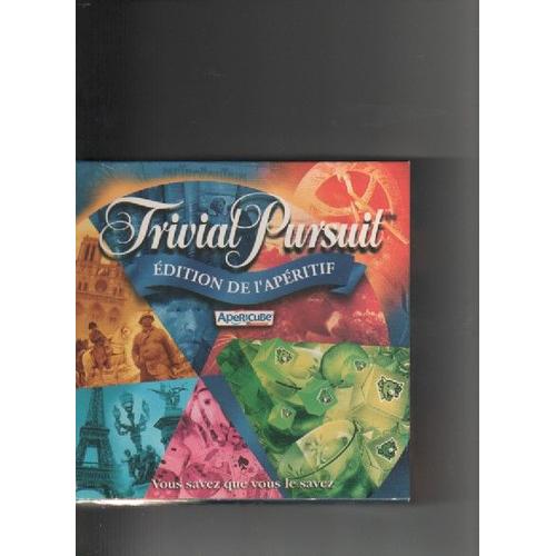 Trivial Pursuit - Edition De L'aperitif Apericube - Version Voyage