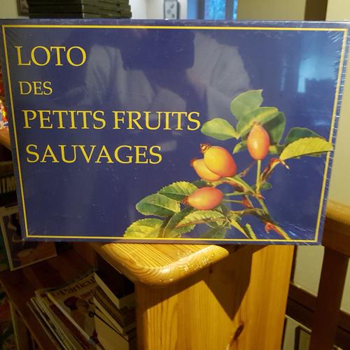 Loto Des Petits Fruits Sauvages Édité Par L'agence Régionale Pour La Nature Et La Biodiversité En Ile De France