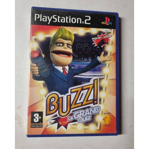 Jeu Vidéo Playstation 2 Buzz Le Grand Quiz Avec Notice