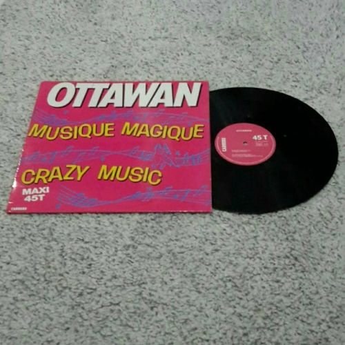 Ottawan Musique Magique Crazy Music Maxi 45 Tours Vinyle