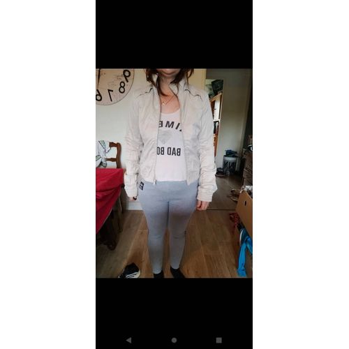 Blouson Léger Mixte Beige 36 S Stradivarius