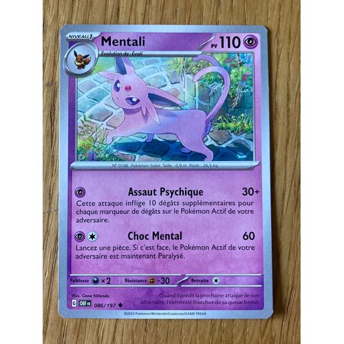 (2144) Mentali 86/197 Pokemon 