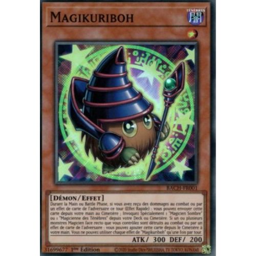 Carte Yugioh Magikuriboh Bach-Fr001