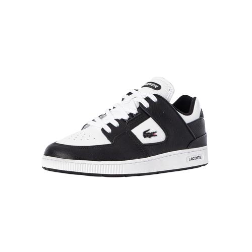 Lacoste Baskets En Cuir Court Cage 224 1 Sma, Noir