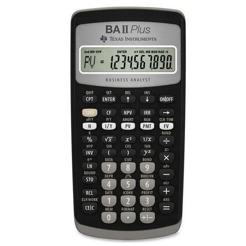 Texas Instruments - Ball Plus Financial Calculator Uk Manual