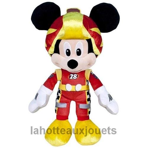 Mickey Mouse Peluche Roadster Racers Disney 55cm