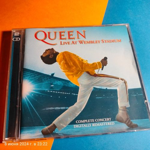 Queen ‎– Live At Wembley Stadium 2 Cd