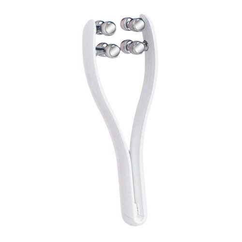 Ems Masseur Rouleau Y Forme Dispositif De Levage Du V Double Menton Dissolvant Soins Du Outils De Soins De La Peau (Blanc) 