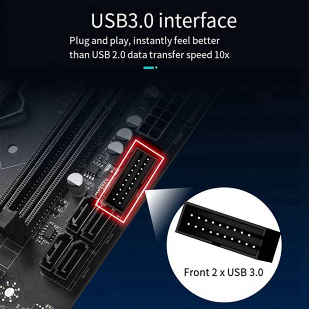La Carte MRe D'Ordinateur B365M LGA1151 DDR4 Prend en Charg... - 5