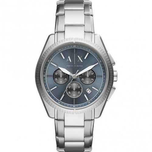 Armani Exchange Ax2850 Montre Homme 43mm Acier Gris Clair