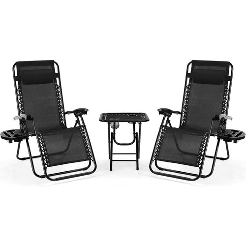Chaises Longues De Jardin Pliables, Transat En De Jardin, Dossier Réglable, 162 X 110 X 64 Cm