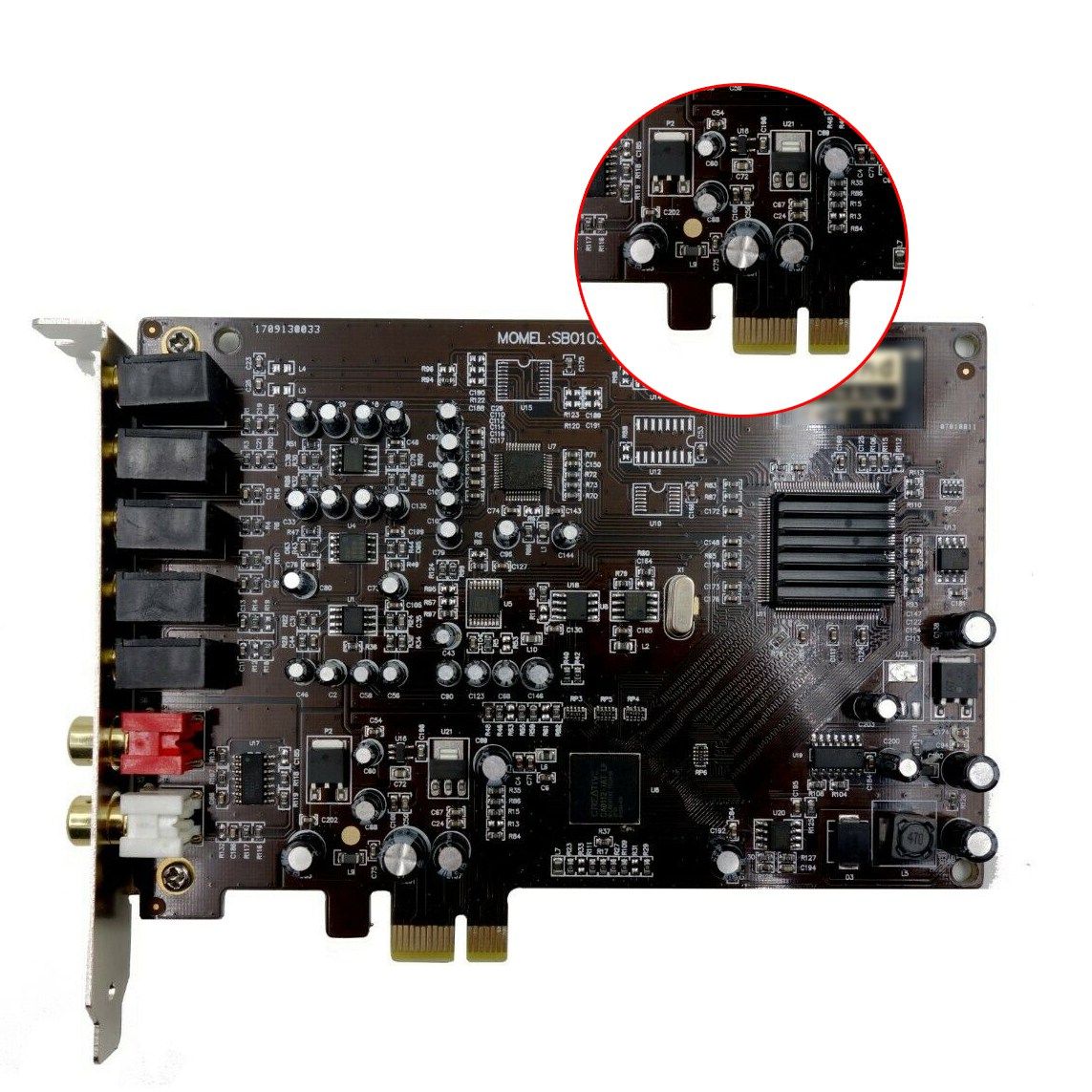 Carte Son 5.1 PCI Express Interface de Sortie Double IntGr... - 4