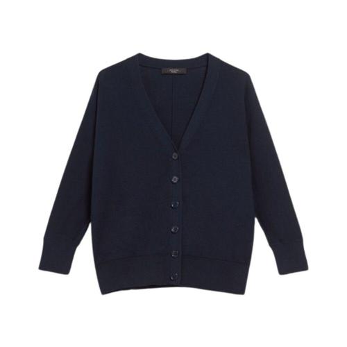 Max Mara - Knitwear > Cardigans - Blue