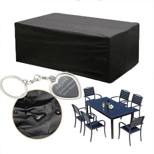 Housse De Protection Pour Meubles De Jardin, 180 X 120 X 74 Cm Pour Tables De Jardin Carrée M20895