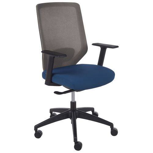 Chaise De Bureau Bleu Virtuoso