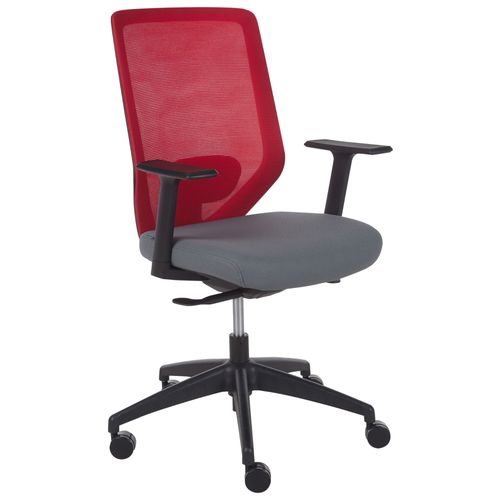 Chaise De Bureau Rouge Virtuoso