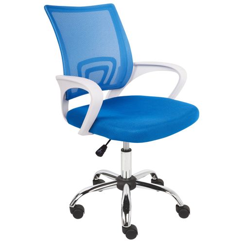 Chaise De Bureau Bleu Solid