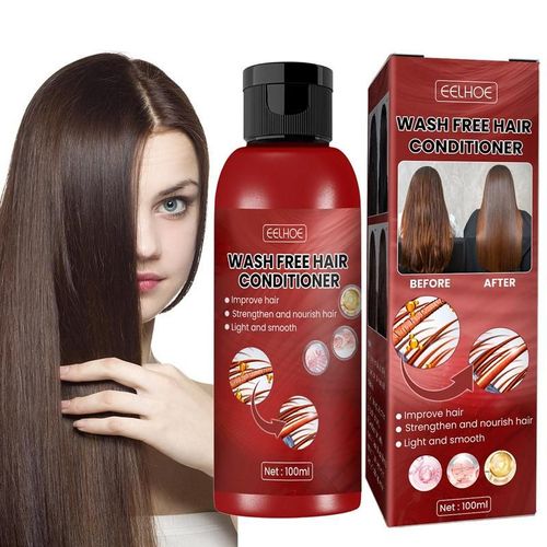 Après-Shampoing 100ml Sans Lavage, Baume Pour Cheveux Crépus, Lotion Hydratante, Nourrit Et Restaure Les Cheveux 
