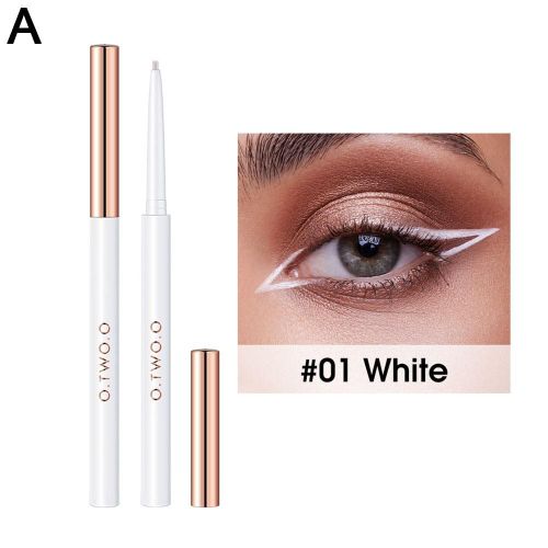 Stylo Eyeliner En Gel Pour Les Yeux, 4 Couleurs, 1.0mm, Ultra-Fin, Lisse, Imperméable, Blanc, Marron, Crayon De Maquillage, Pour E P7l6 