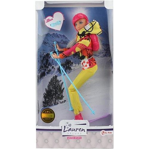 Toi Toys - Poupée Lauren 29 Cm - Skieuse