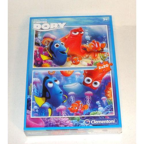Puzzles Nemo Finding Dory Disney Pixar Boite 2 X 20 Pieces