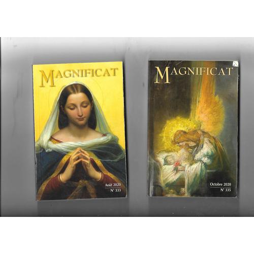 Lot De Quatre Revue Magnificat 2020