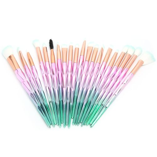 Ensemble De Pinceaux De Maquillage Pour Le Visage, Fard À Barrage, Fard À Joues, Poudre, Outils Professionnels, 20 Pièces 