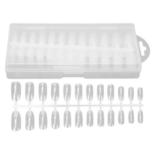 Ensemble De Faux Ongles Transparents, 240 Pièces, Pour Salon De Manucure, Design Artistique 